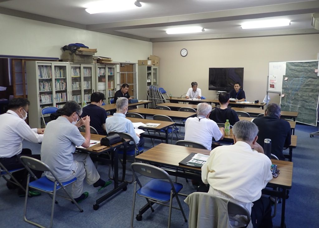 日浦公民館説明会の様子