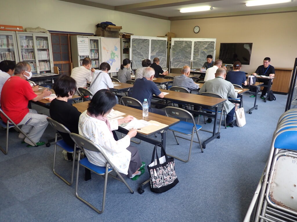 日浦公民館説明会